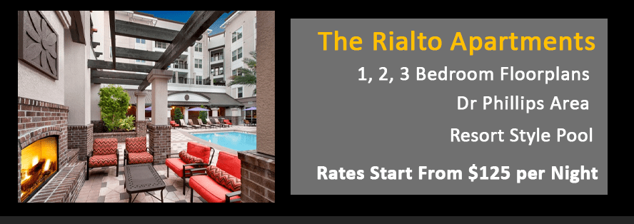 Orlando Sand Lake Furnished Luxury Units